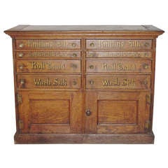 Antique Americana Rare Store Cabinet