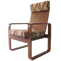 Mid-Century Sled Base Chair by Thonet