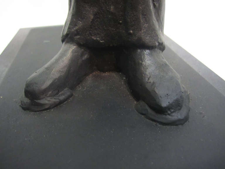 Fer Sculptures en fonte d'un couple