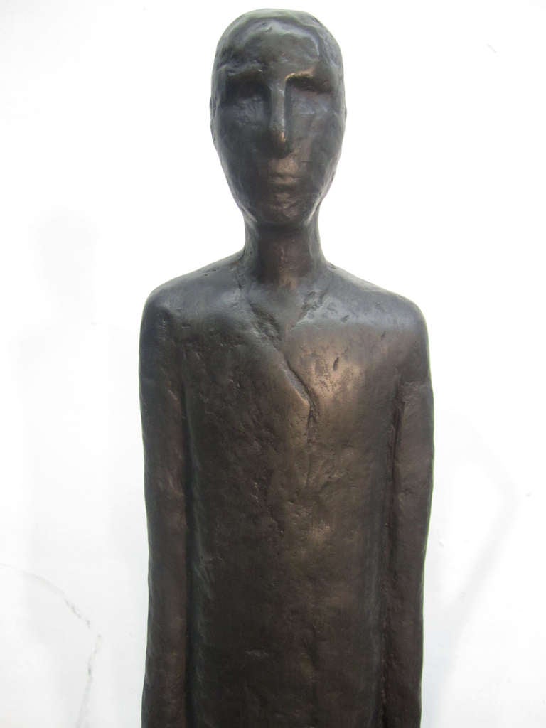 Sculptures en fonte d'un couple 2