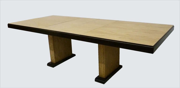 American Paul Frankl Dining Table for Brown Saltman