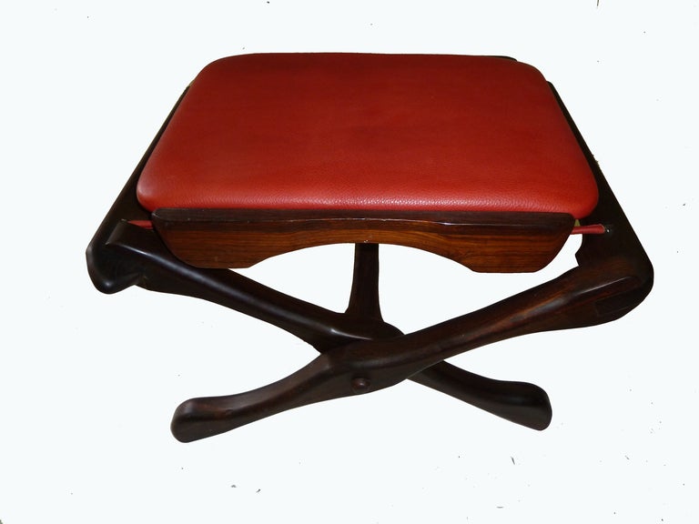 Classic Sling "Swinger" Ottoman by Don Shoemaker