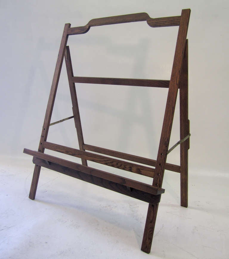 Large MidCentury Modern Easel For Sale at 1stdibs