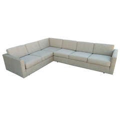Milo Baughman Corner Sectional Sofa