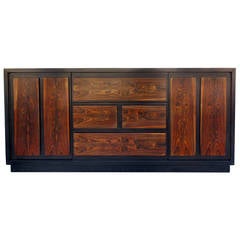 Two Tone Dresser/ Credenza in the Manner of Gio Ponti