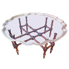 Hollywood Regency Coffee Table by McGuire 10