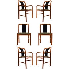 Danish Modern Dining Chairs by Boltinge, Set of Six