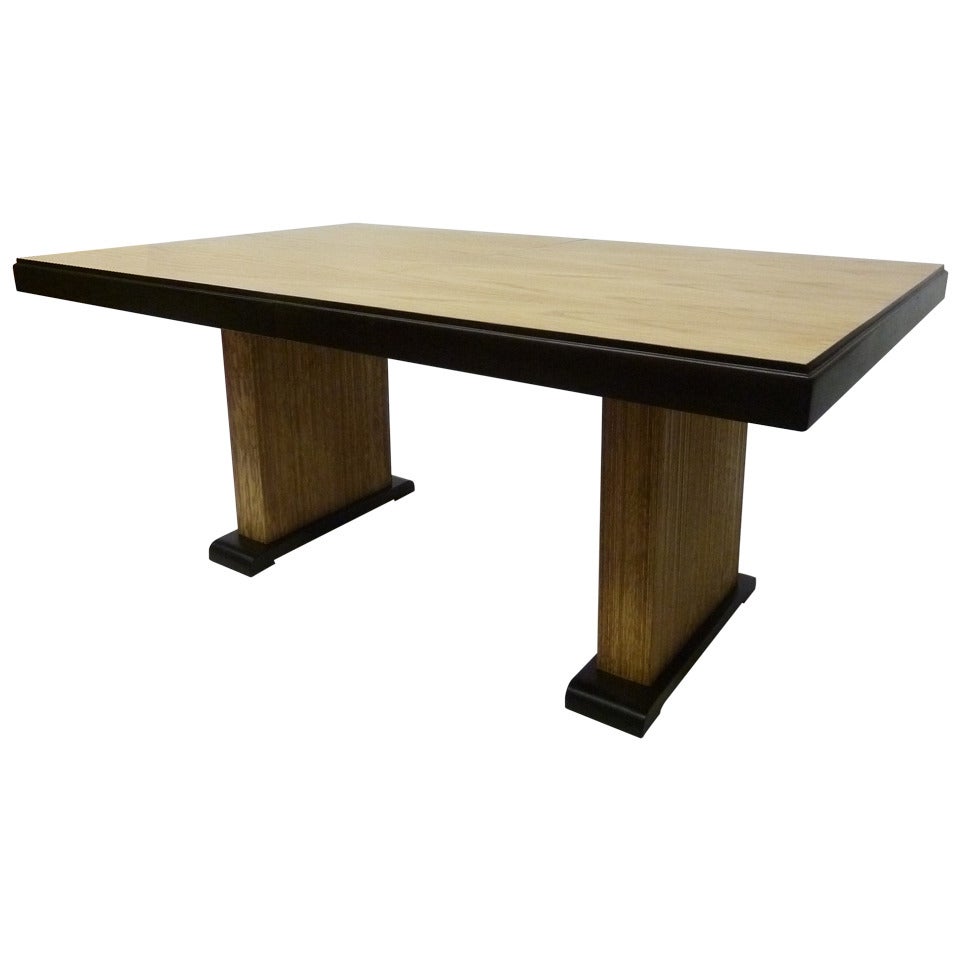 Paul Frankl Dining Table for Brown Saltman