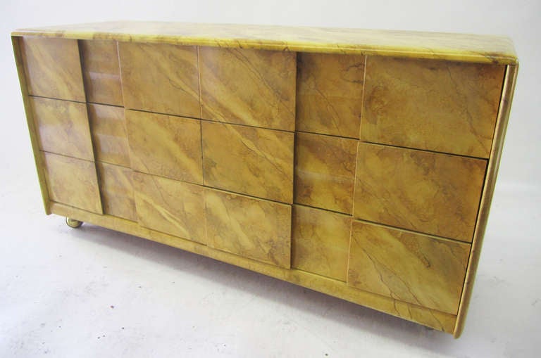 Mid-Century Modern Custom Order Finish Dresser by John Van Koert for Heywood Wakefield