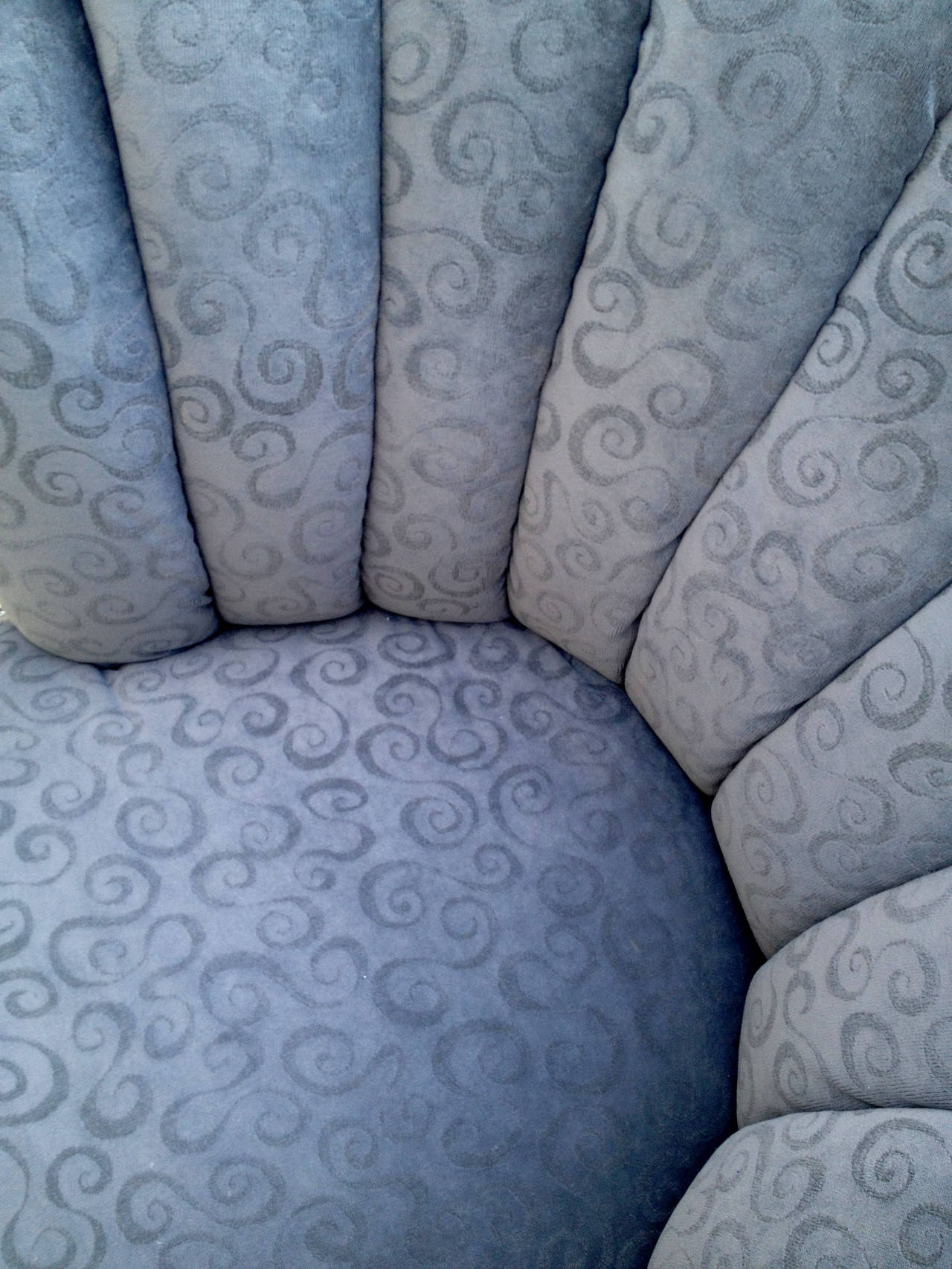 scalloped back chairs
