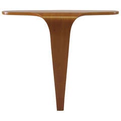 Sculptural Mid-Century Modern Bentwood Console Table