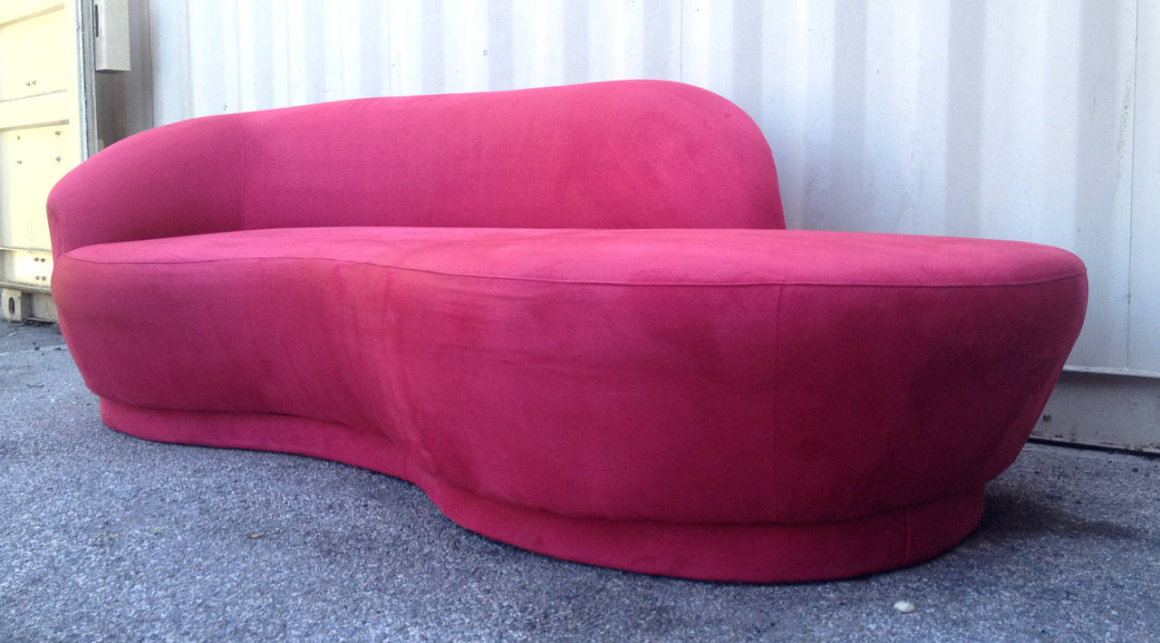 magenta couch