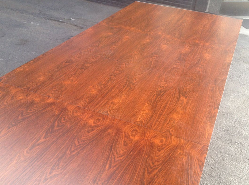 Late 20th Century Rosewood Dining Table by Robert Baron