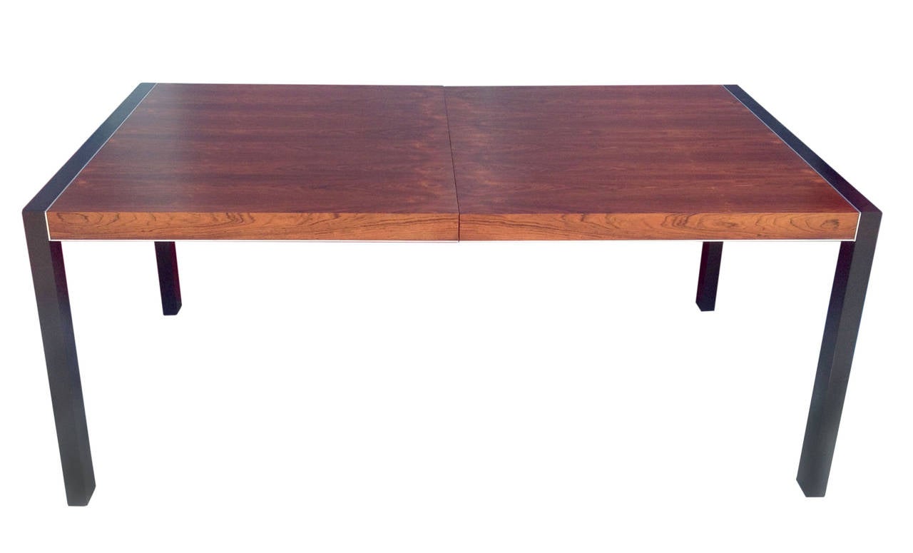 Mid-Century Modern Rosewood Dining Table by Robert Baron