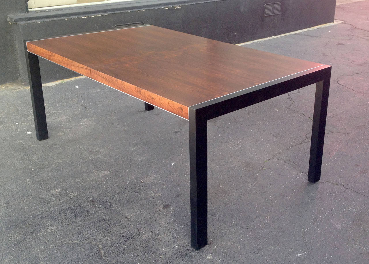 American Rosewood Dining Table by Robert Baron