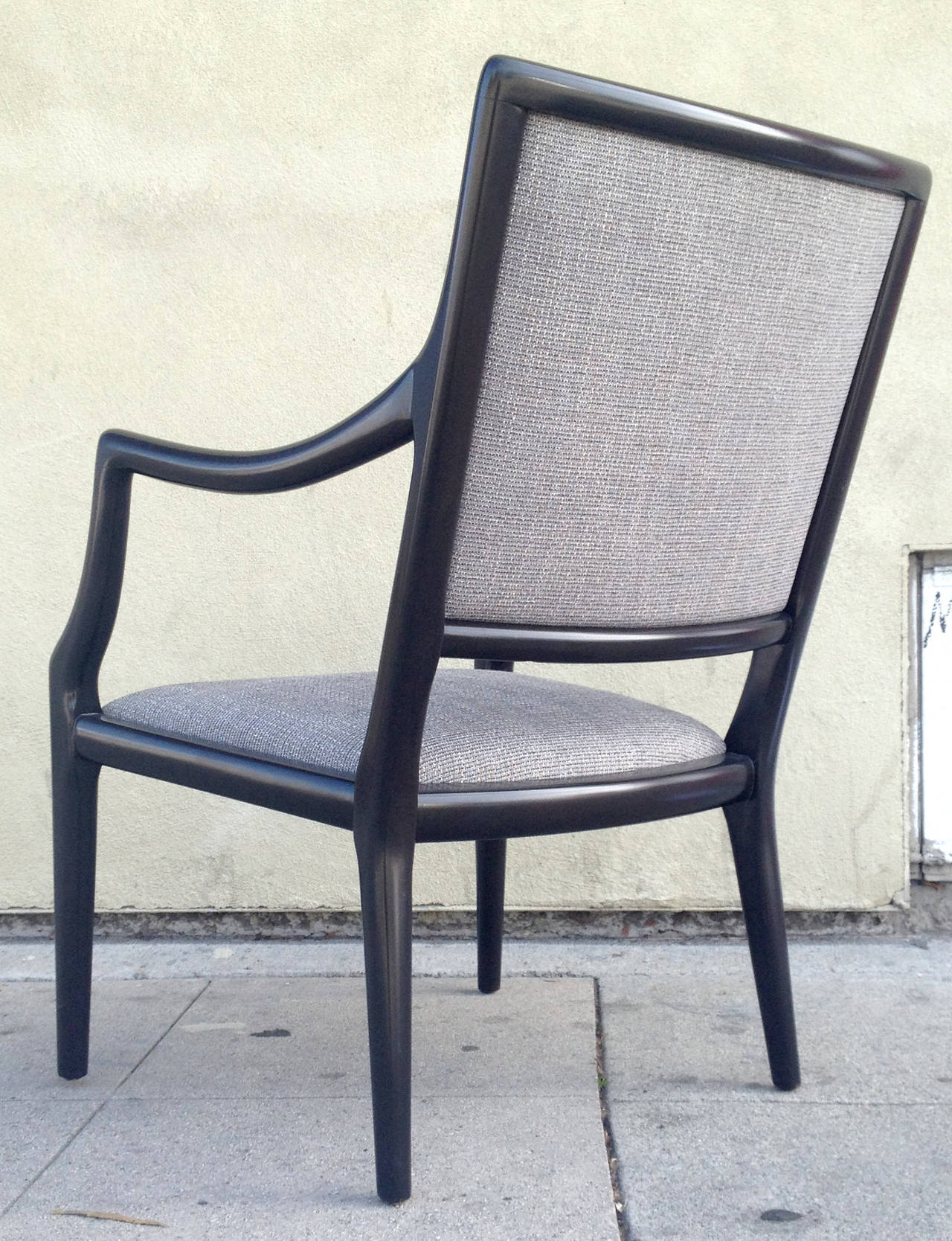 Pair of Armchairs with Sculptural Frame by Jamestown Lounge Co. In Excellent Condition In Pasadena, CA