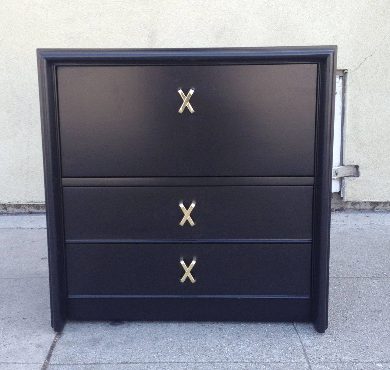 Paul Frankl for John Stuart Inc. Nightstand or Little Cabinet In Excellent Condition In Pasadena, CA