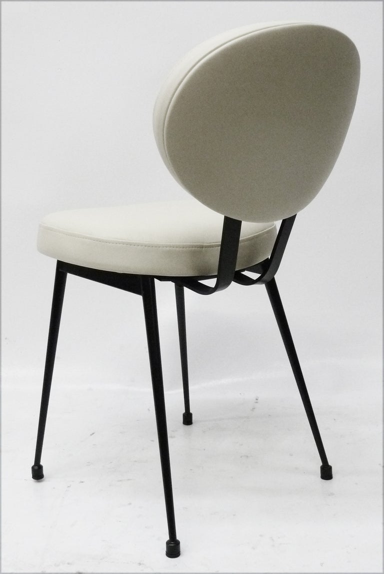 A Set of Eight French 50s Dining Chairs at 1stdibs