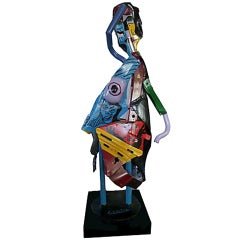 Colorful Sculpture by C. Esctal