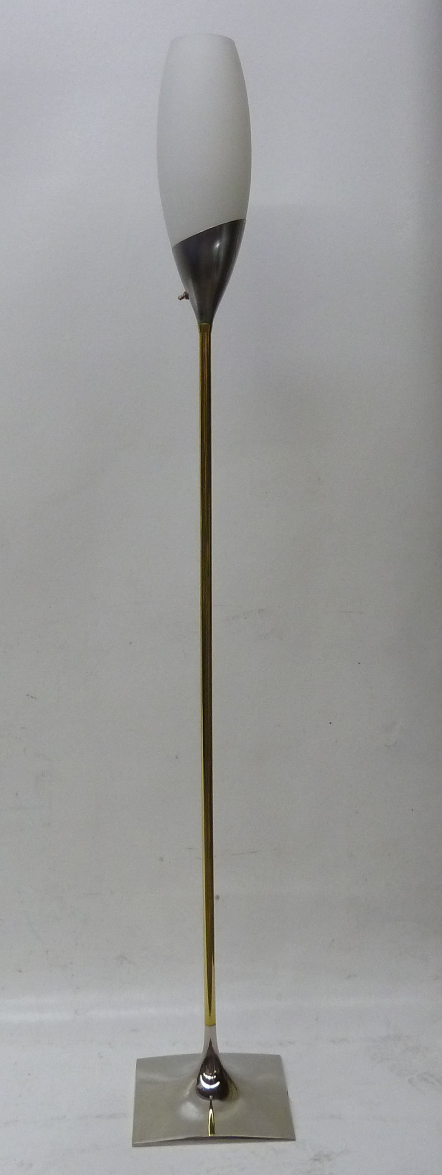 MId-Century Modern Floor Lamp by Gerald Thurston for Laurel