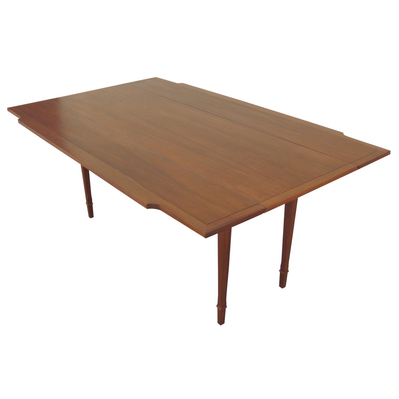 Walnut Drop-Leaf Dining or Console Table by Drexel
