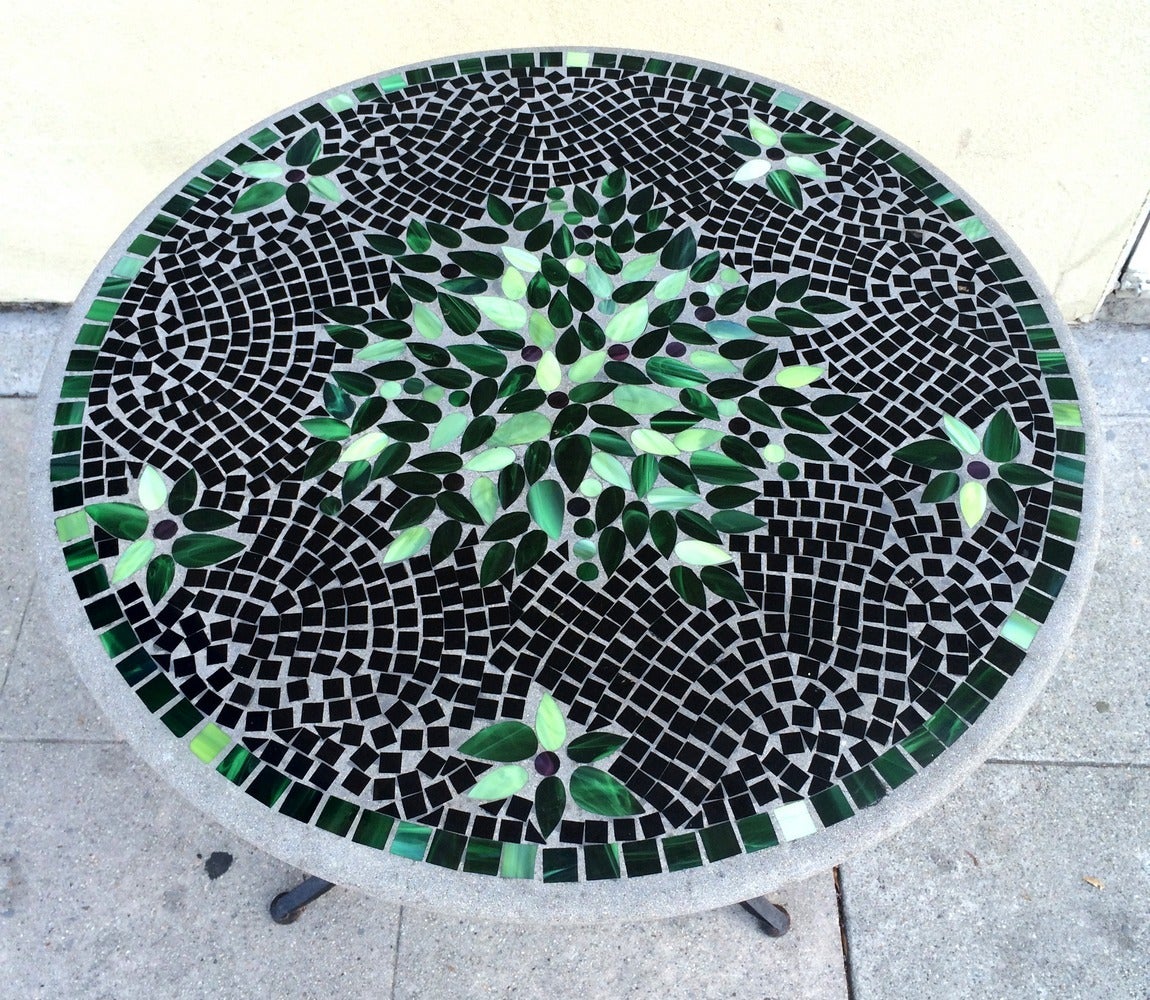 American Charming  Outdoor Mosaic Patio Table