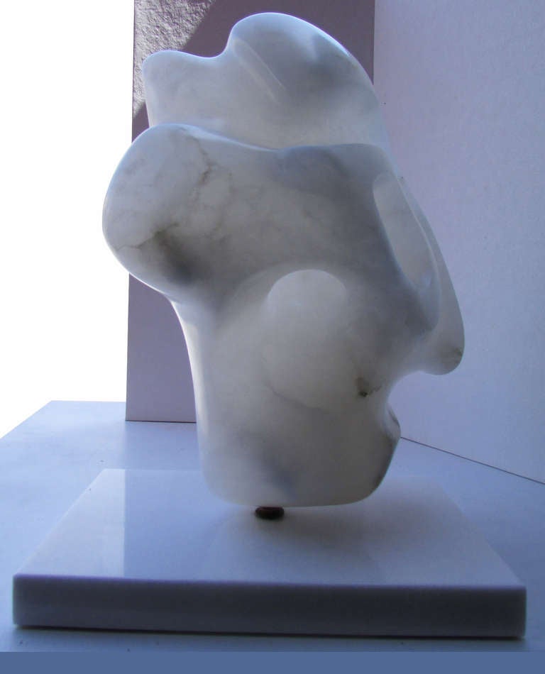 Amorphous Alabaster Sculpture Attributed to Ilona Passino 3