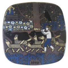 Porcelain  Platter by Arabia