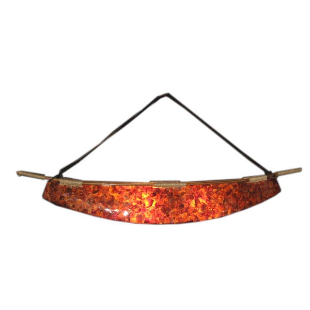 Striking  Huge Canoe  Chandelier