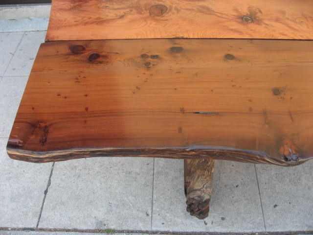 larch table top
