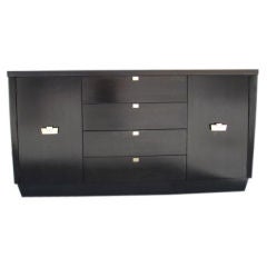 Ebonized Credenza by American of Martinsville