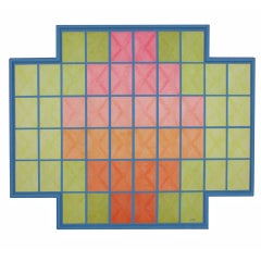 Geometrically Shaped Painting by Nelson Dudley 1