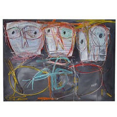 "The Wrong Leader" Abstract Expressionist Painting by John Olympio