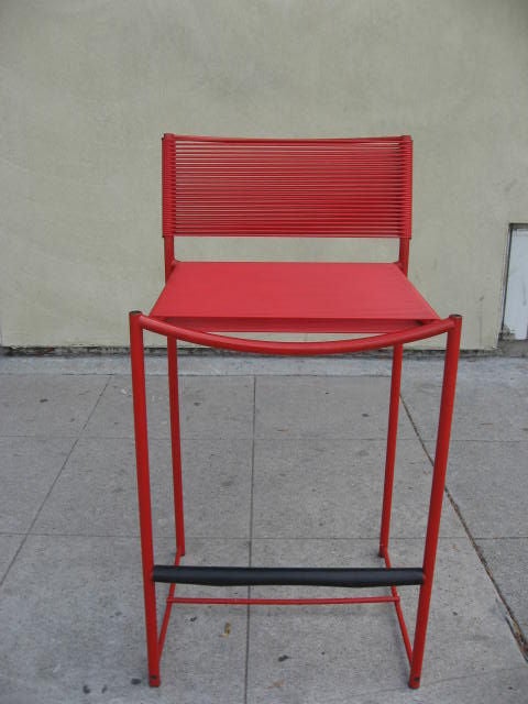 A Pair Of Bar Stools By Giandomenico Belotti For Alias
