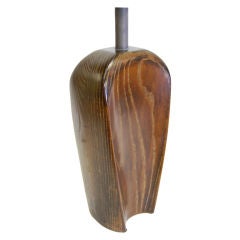 Organic and Sculptural Shape Table Lamp
