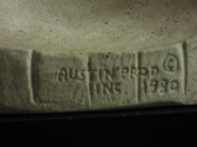 Plaster Sculpture by Austin Prod. 2