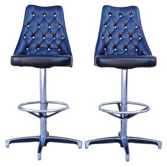 A Pair of 1970s Barstools