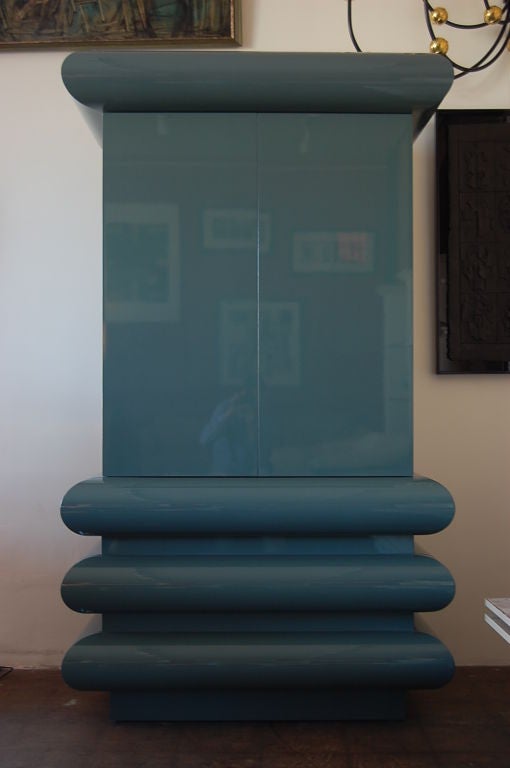 Sculptural and Unique Tall Boy