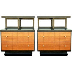 A Pair of Nightstands by American of Martinsville