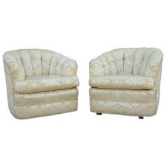A Pair of Channel Back Chairs