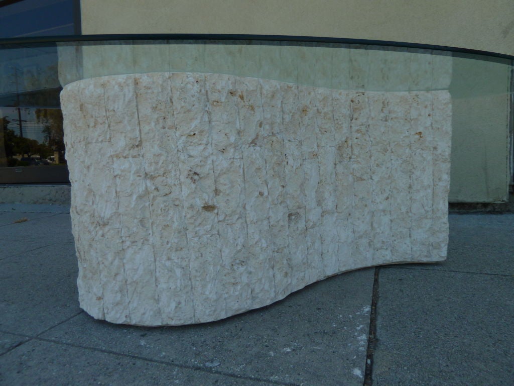 tessellated marble coffee table
