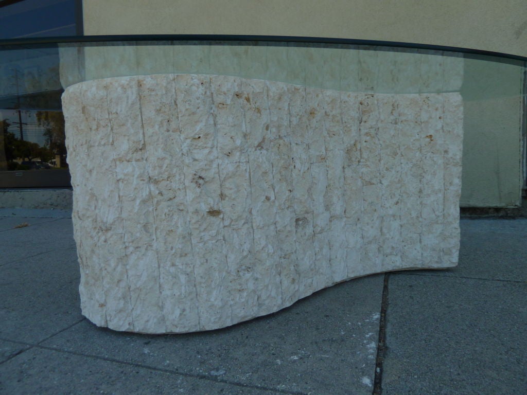 tessellated marble coffee table