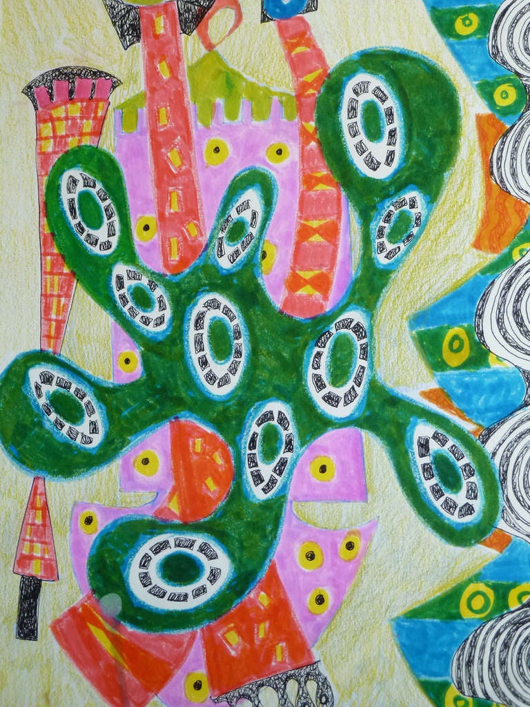 Whimsical Abstract by Geraldine Neuwirth