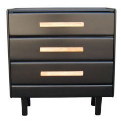 Vintage Two Tone Three Drawer Dresser