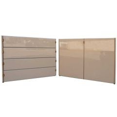 Unique Modular Lacquered Storage Cabinets