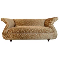 Upholstered Love Seat Sofa by Dialogica