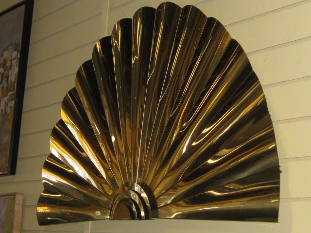 American Brass Fan by Curtis Jere