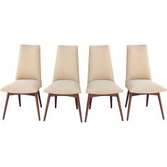 A Set of Four Chairs by Brown Saltman
