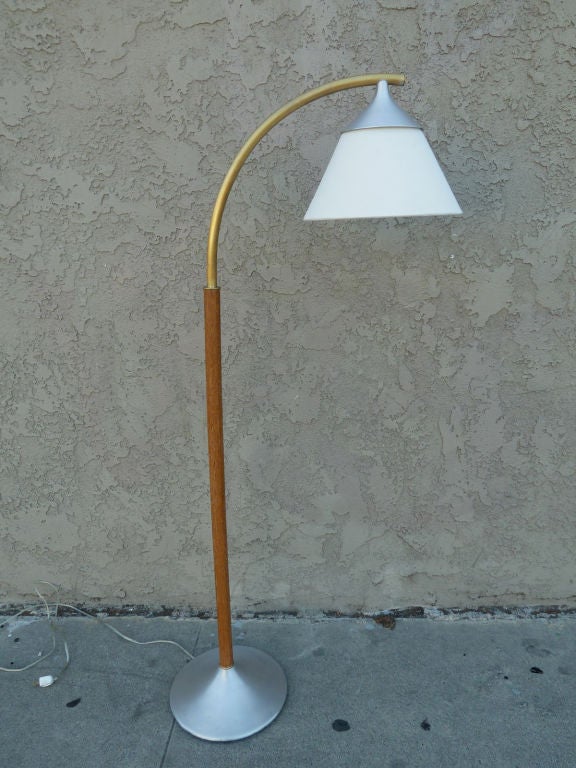 American Russel Wright for Conan Ball Floor Lamp