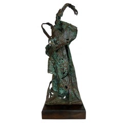 Abstract Expressionist Bronze Sculpture by Howard Quam
